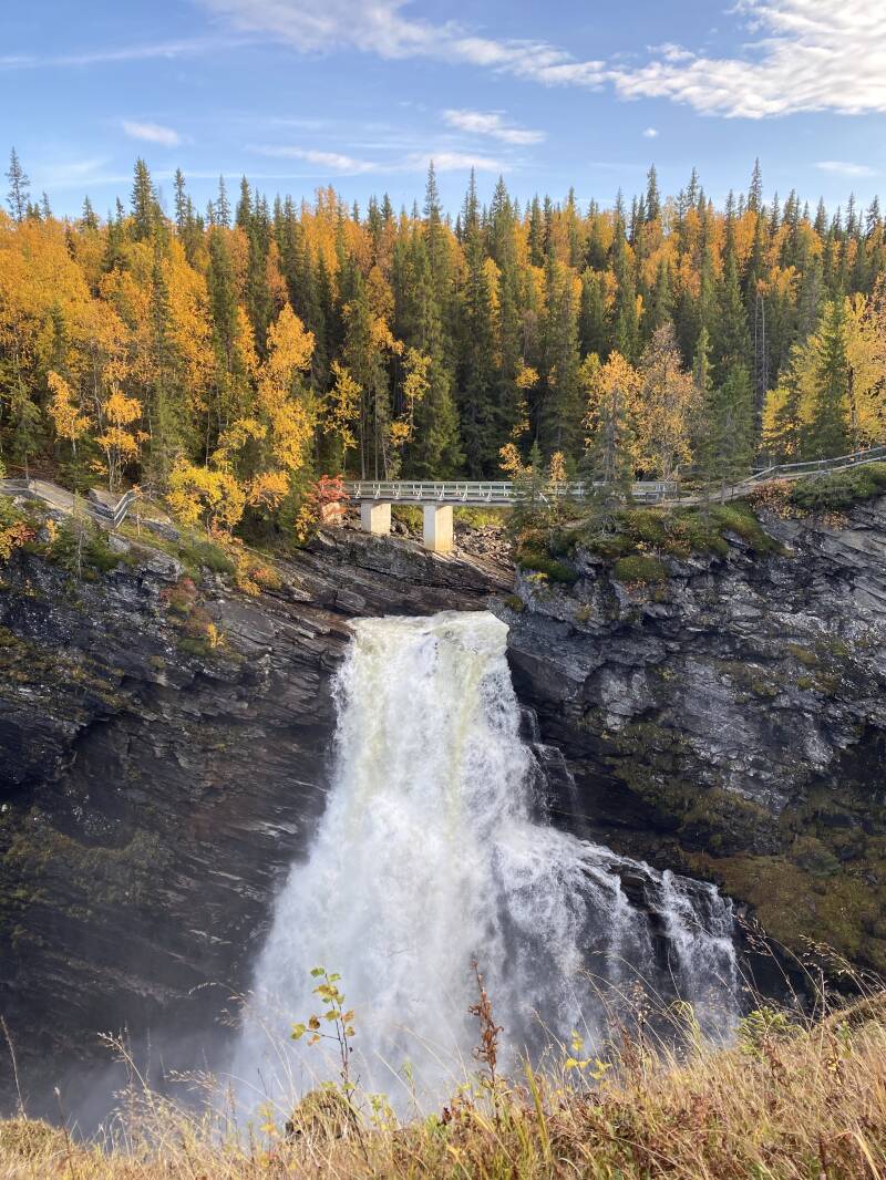 Jämtland, Hällingsafallet, Wasserfall, Tännäs, Natur, Wandern, Schweden, sweden, Scandinavian-Adventure Luxembourg,