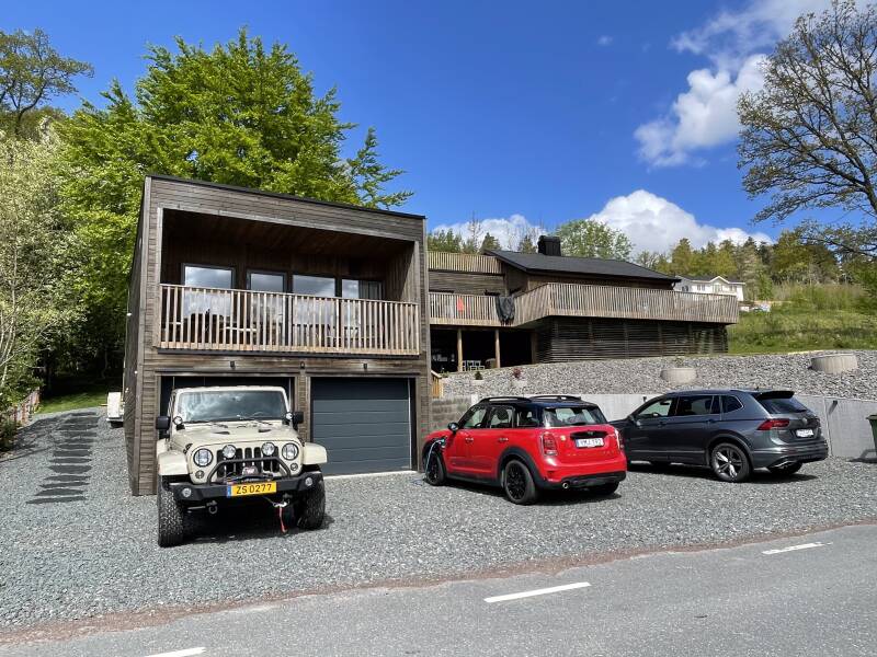 Modernes Gästehaus am See in Gränna