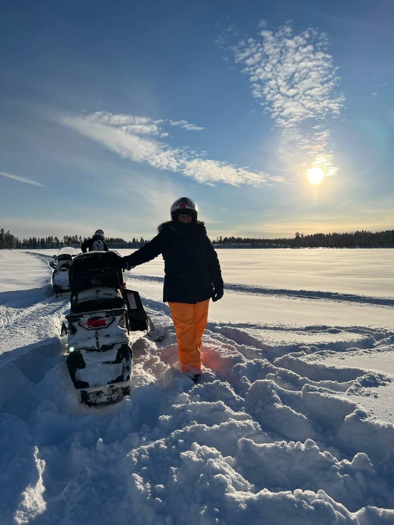 Schweden, sweden, Lappland, Snowmobil, Schneemobil, Winter, Schnee, Scandinavian-Adventure Luxembourg, Ways of Lapland, Sorsele