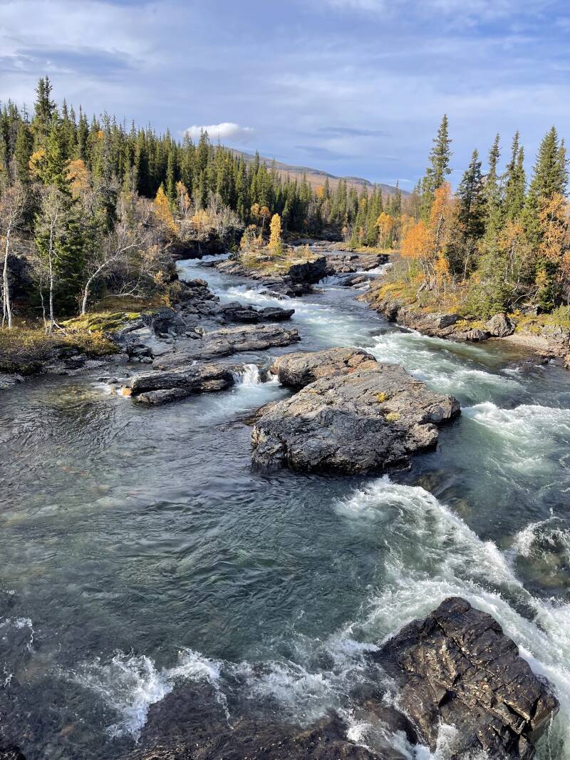 Scandinavian-Adventure Luxembourg, Vildmarksvägen, "Wilderness Road" , "Wildmarksvägen, Trappstegforsen, Fatmomakke, Stekenjokk, Frostviken, Hällingsåfallet