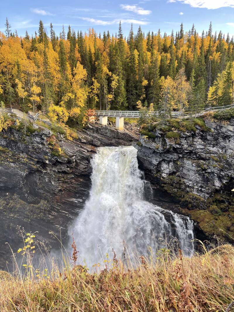 Scandinavian-Adventure Luxembourg, Vildmarksvägen, "Wilderness Road" , "Wildmarksvägen, Trappstegforsen, Fatmomakke, Stekenjokk, Frostviken, Hällingsåfallet