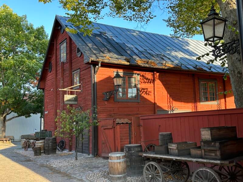 Örebro, Scandinavian-Adventure Luxembourg, Stadtteil Wadköping. Das Örebro Länsmuseum