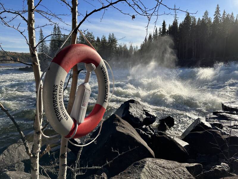 Storforsen  Wasserfall in Schweden,Scandinavian-Adventure Luxembourg