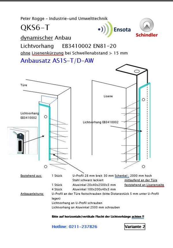 Anbausatz AS1S-T/D-AW