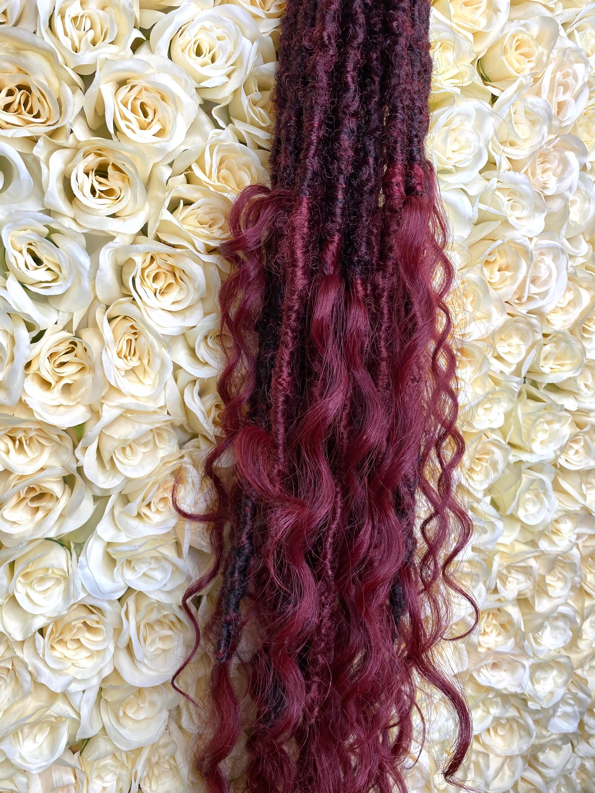 Boho Goddess Locs - Color: Bitter Sweet