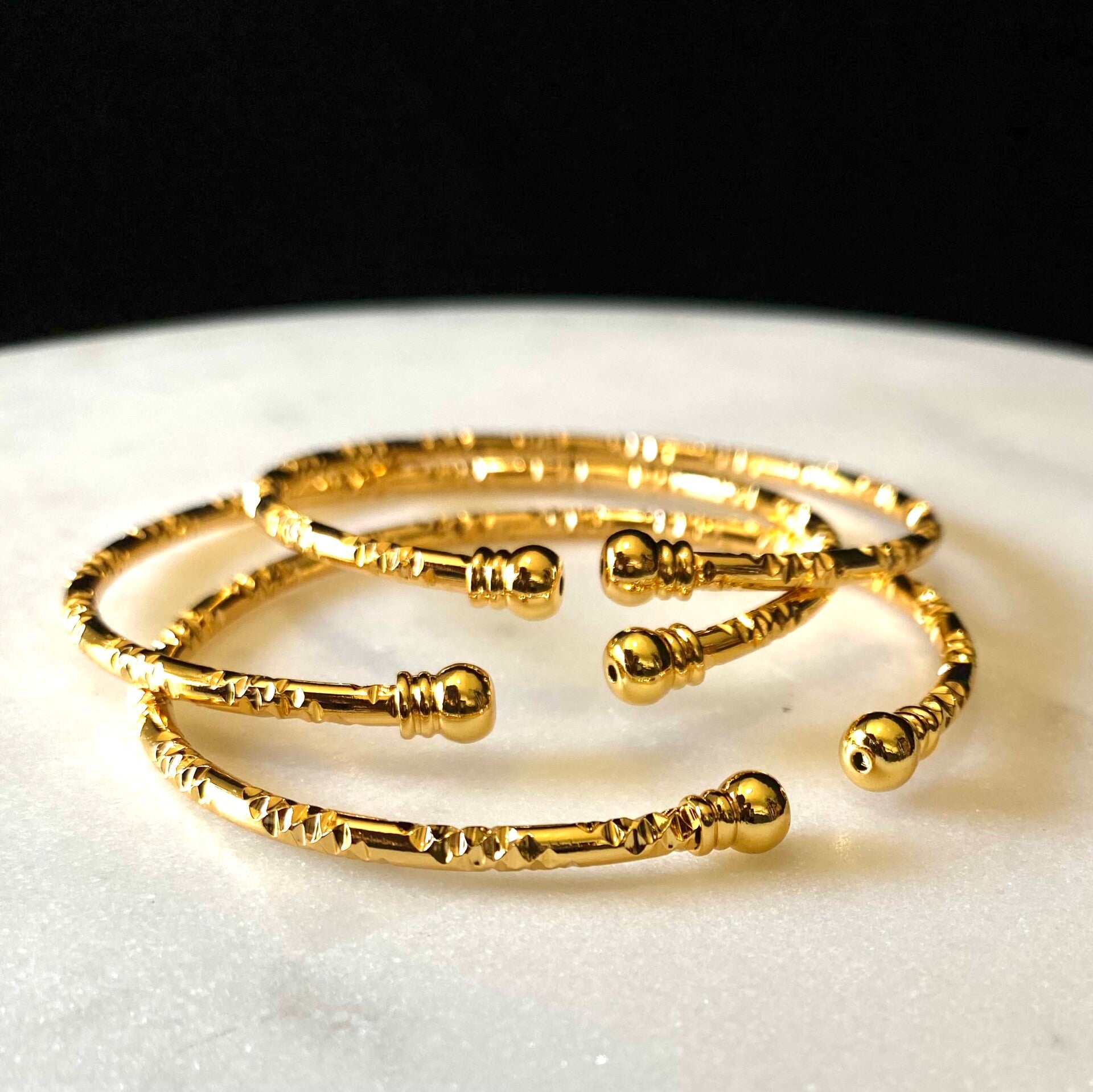 African Inspired Cuff Bangles