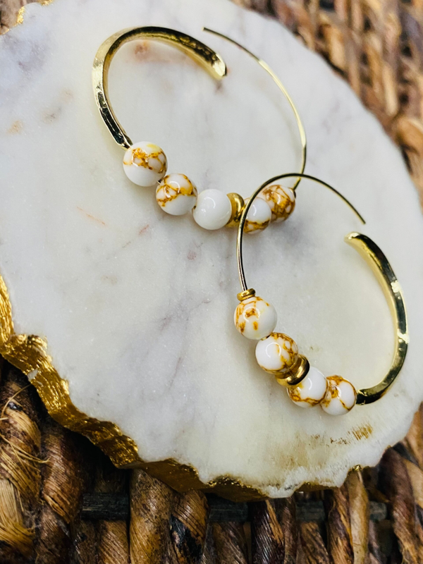 Crystal Hoops