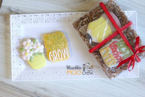 Flower Pot & Thanks For Helping Me Grow Gift Box Set