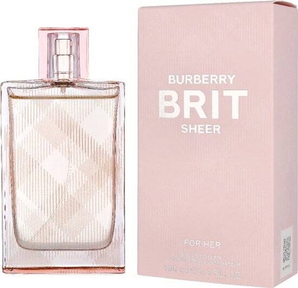 Burberry Brit Sheer Eau de Toilette 100ml Spray