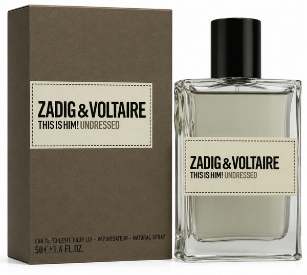 Zadig & Voltaire This Is Him! Undressed Eau de Toilette 50ml Spray
