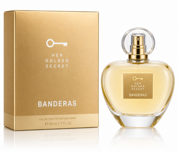 Antonio Banderas Her Golden Secret Eau de Toilette 80ml Spray