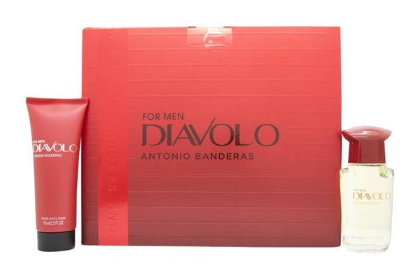 Antonio Banderas Diavolo For Men Geschenkset 50ml EDT + 75ml Aftershave Balsem