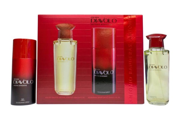 Antonio Banderas Diavolo For Men Geschenkset 100ml EDT + 150ml Deodorant Spray