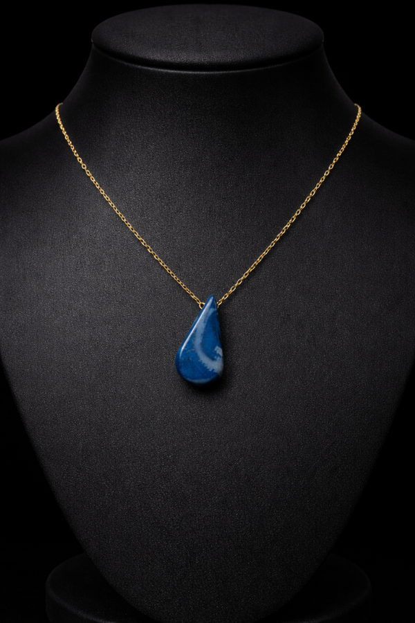 Ketting blauw koraal