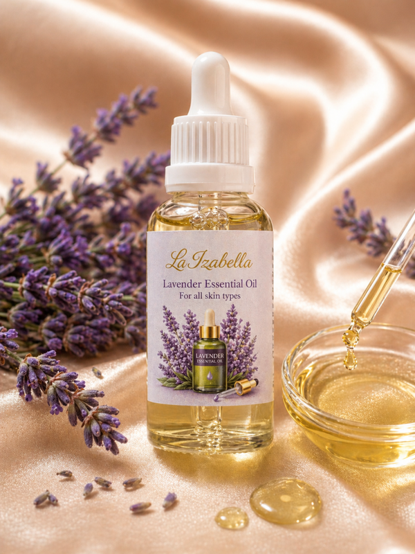 ✨ La Izabella Lavender Facial Serum – Calming & Hydrating