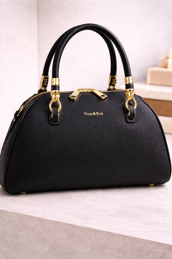 Luxe Zwarte Handtas – Elegant & Tijdloos