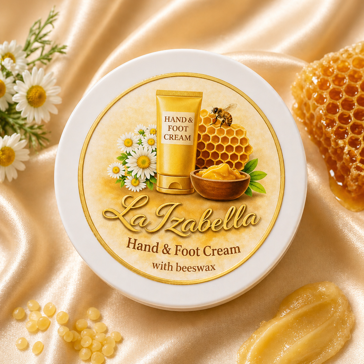 ✨ La Izabella Hand & Foot Cream met Bijenwas