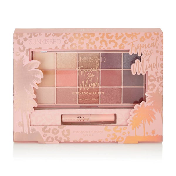 Sunkissed Tropical State of Mind Oogschaduwpalette 15 x 1.7g Oogschaduw + 4ml Mascara