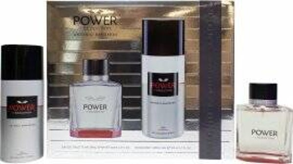 Antonio Banderas Power of Seduction Geschenkset 100ml EDT + 150ml Deodorant Spray