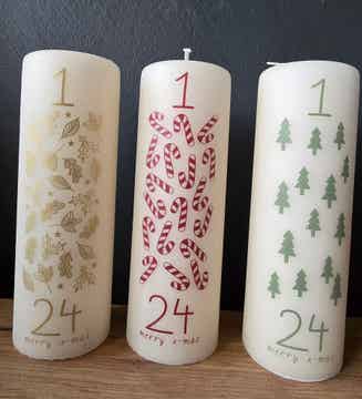 Adventkaars Pilaar - By Kimmi