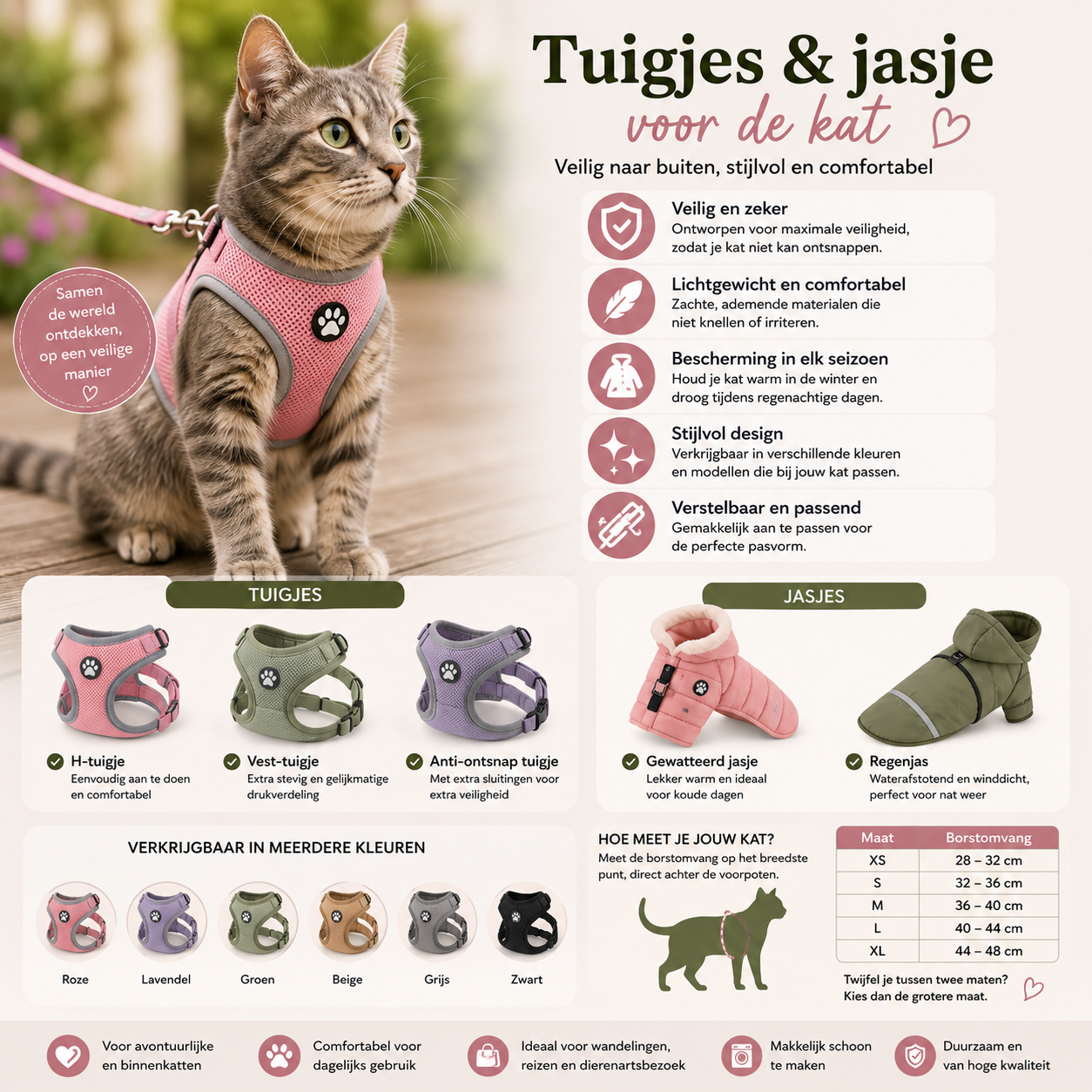 Tuigje voor de kat