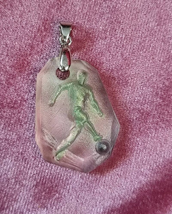Pendentif footballeur