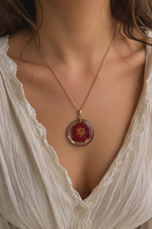 Pendentif bohème ovale ou rond plusieurs choix