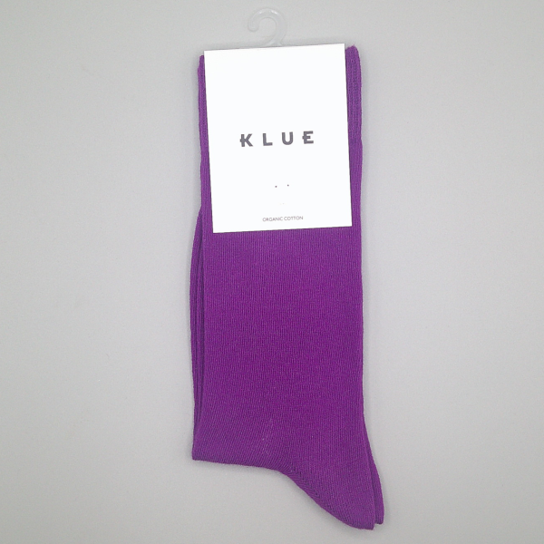 Chaussettes unies Violet