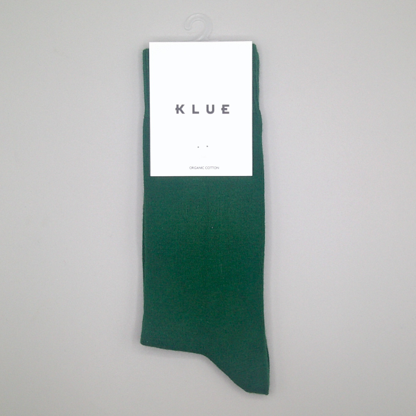 Chaussettes unies Vertes