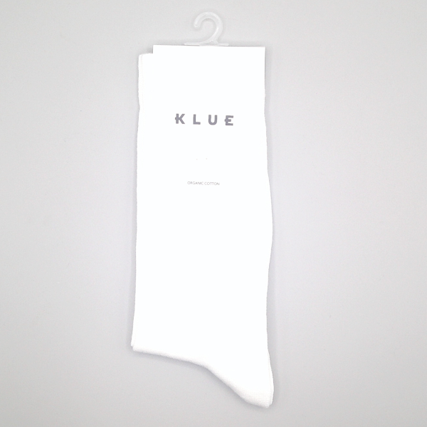 Chaussettes unies Blanche