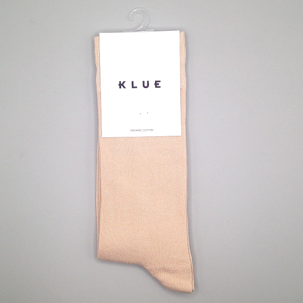 Chaussettes unies Beige