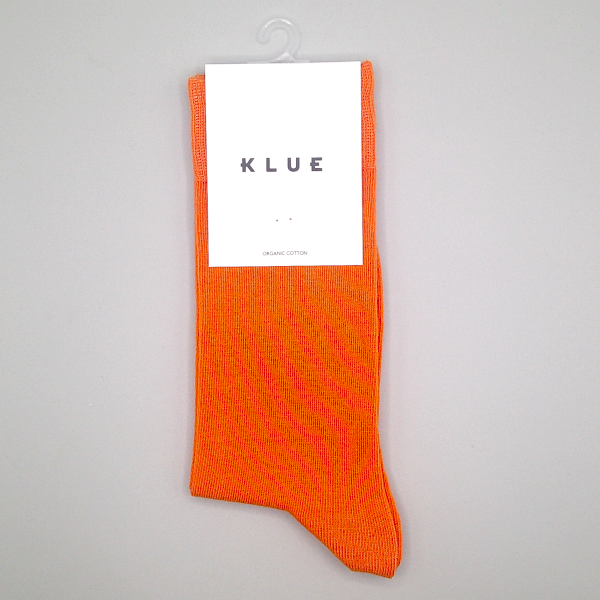 Chaussettes unies Orange