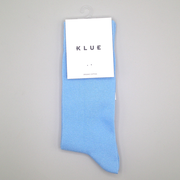Chaussettes unies Bleu clair