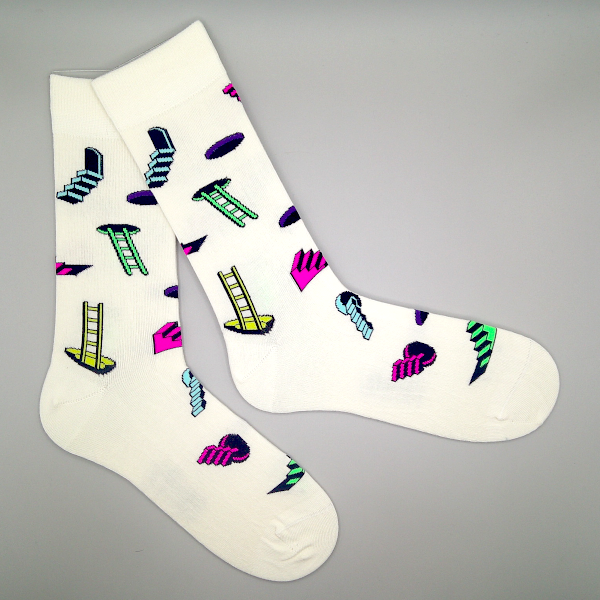 Chaussettes Echelles psychédéliques