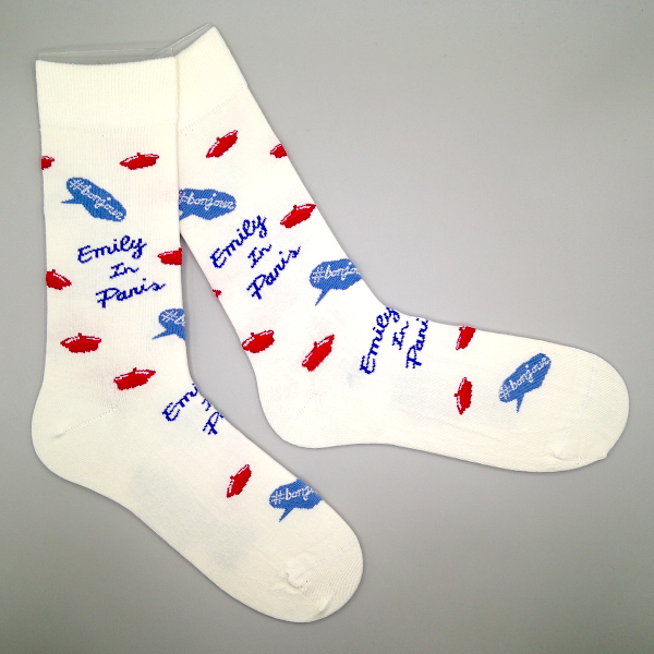 Chaussettes Emily in paris beret