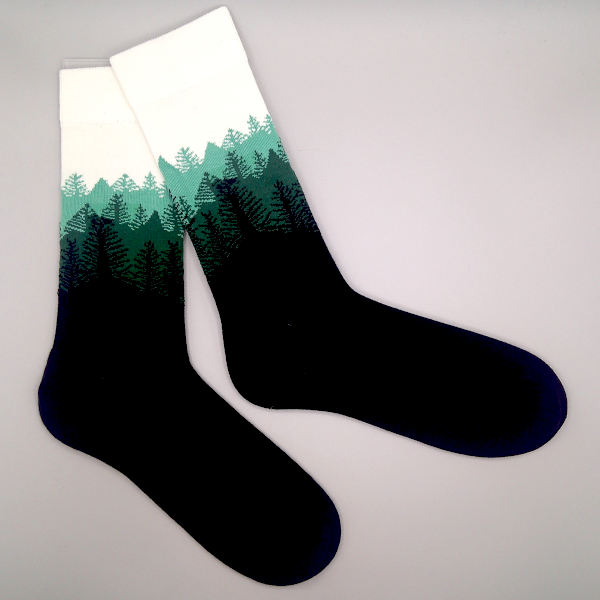 Chaussettes Forêt verte