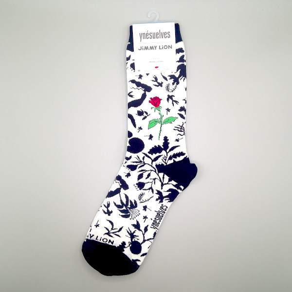 Chaussettes Rose rouge