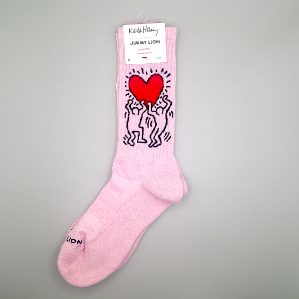 Chaussettes Keith Haring Heart