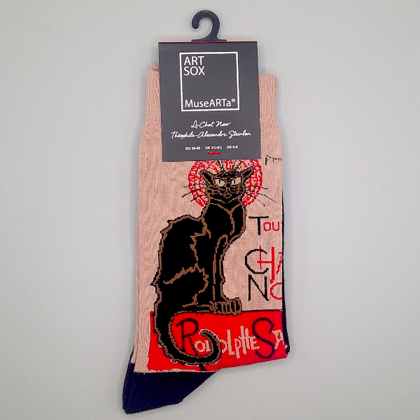 Chaussettes Le chat noir