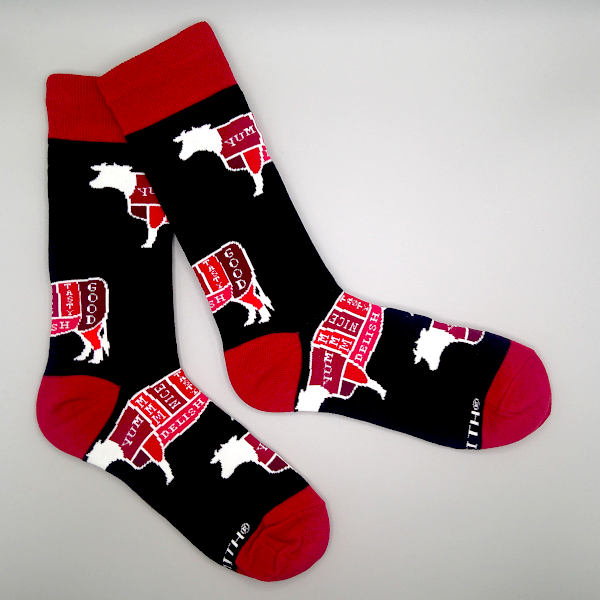 Chaussettes Découpe bœuf