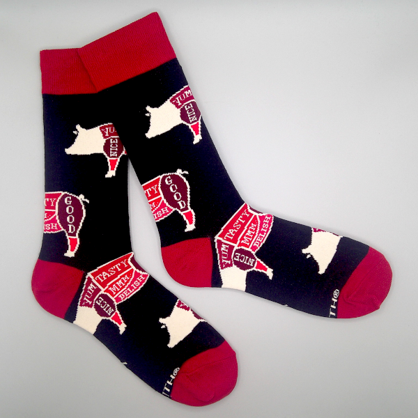 Chaussettes Découpe cochon