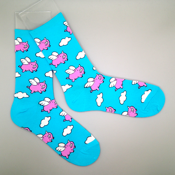 Chaussettes Cochons volants