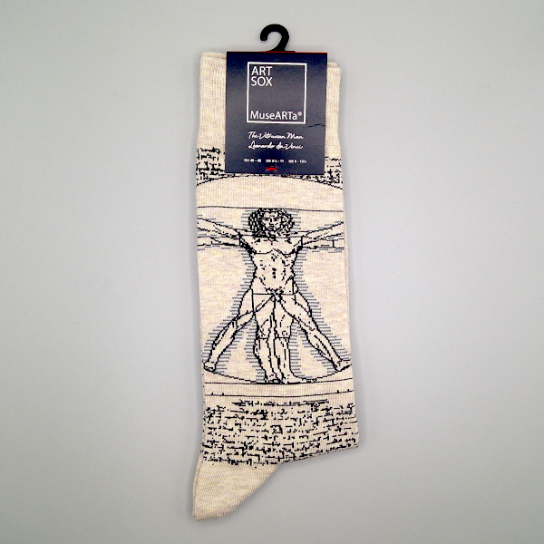 Chaussettes The Vitruvian  Man