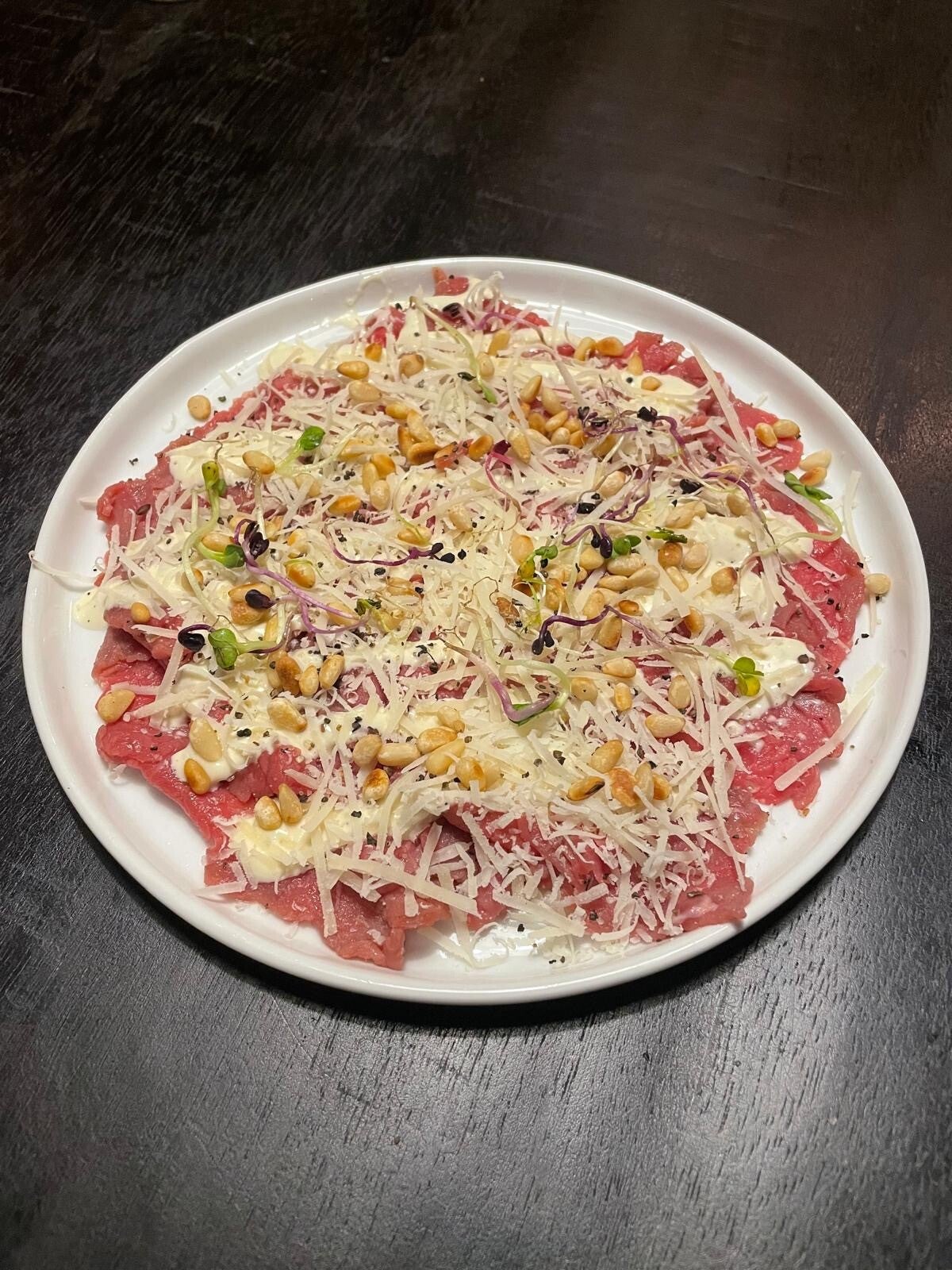 Carpaccio van ossenhaas