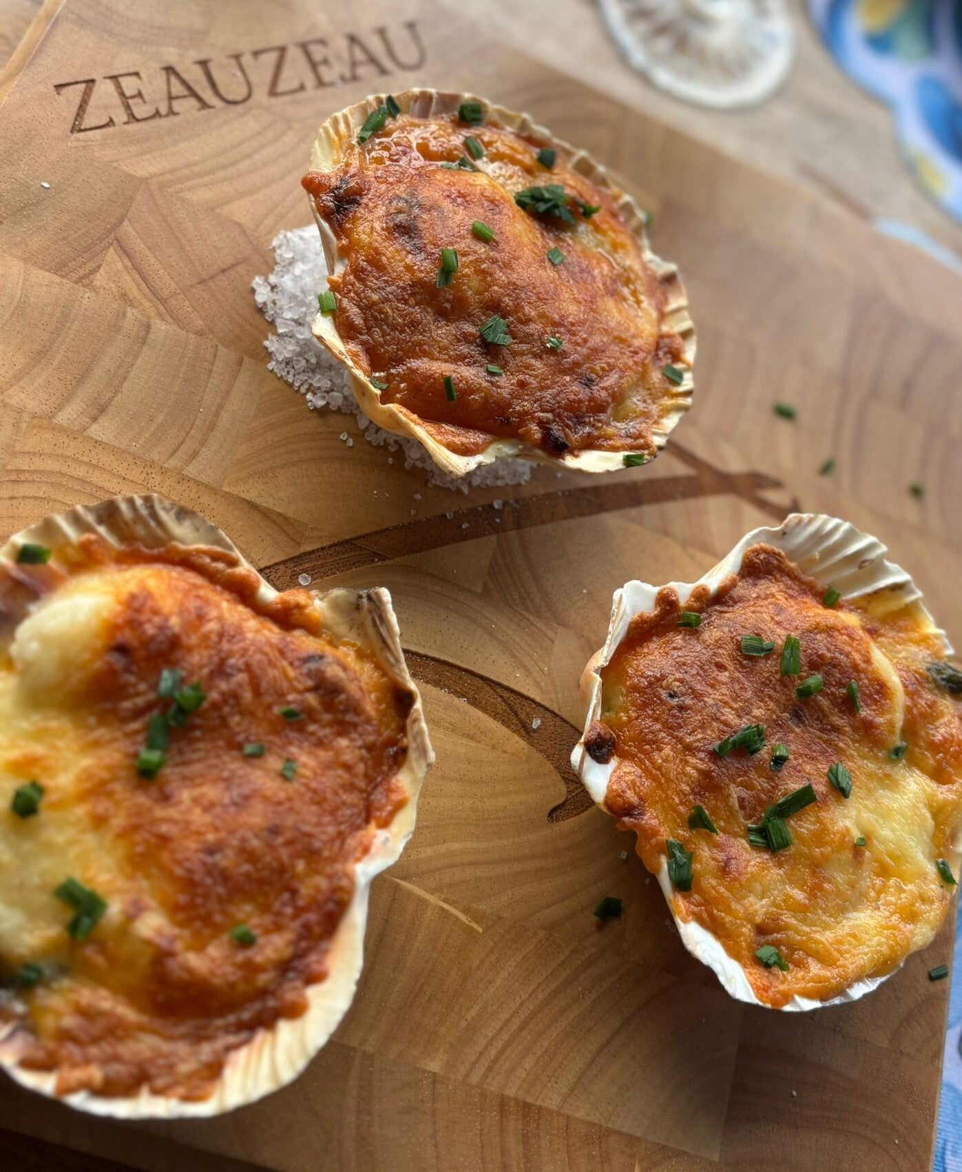 Gegratineerde coquilles