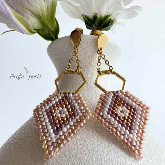 Boucles d'oreilles LILA