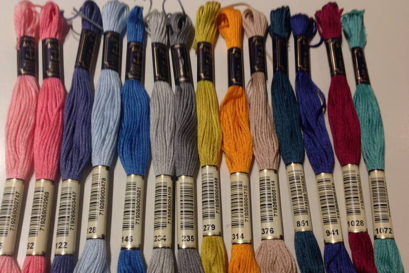 Borduurgaren Anchor nrs 025 tot 1072