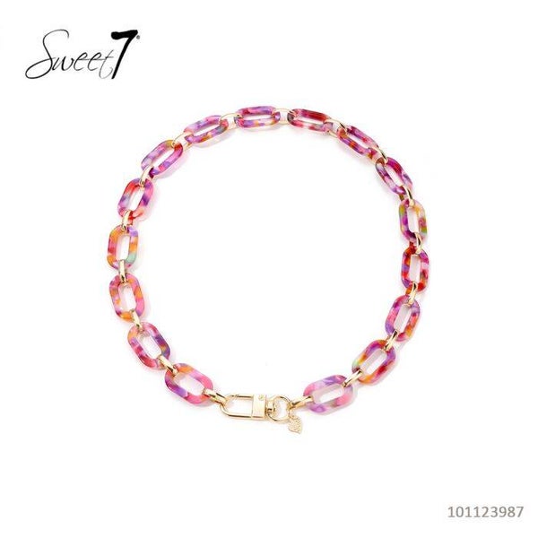 Sweet7 Schakelhalsnoer met slot