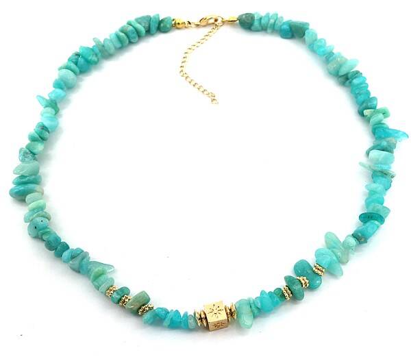 Amazone stenen ketting