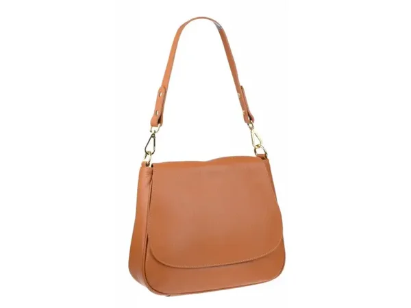 Z&Z  zwarte of camel bruine lederen handtas